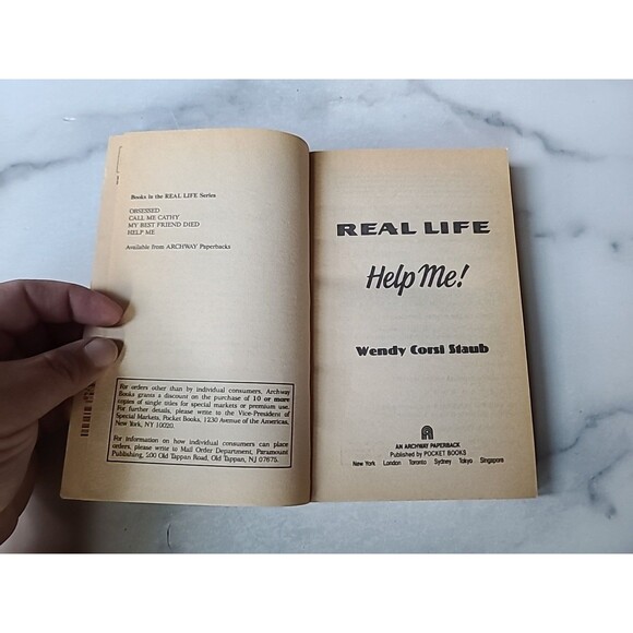 Real Life Help Me! By Wendy Corsi Staub Paperback - Picture 3 of 10